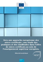 Couverture vers une approche européenne des micro-certificats